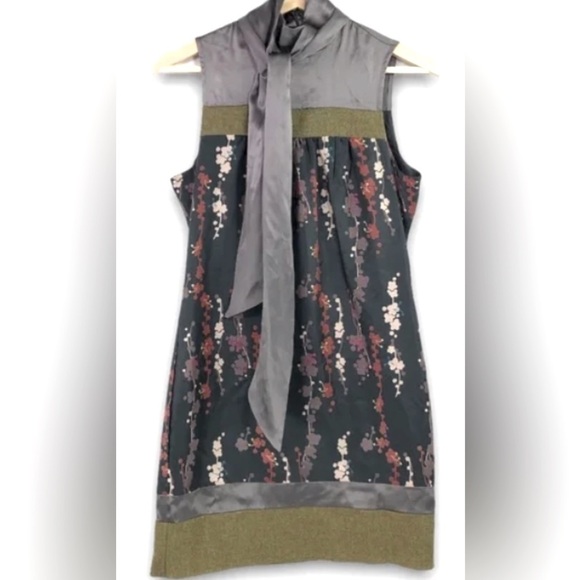 Hype silk and wool dress; back zipper; fully lined - Picture 1 of 11